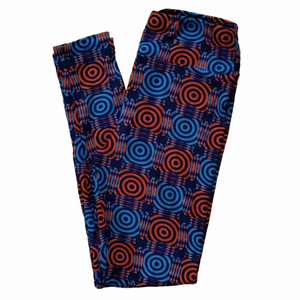LuLaRoe Geometric Circle Leggings – NWOT – One Size (OS)